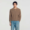 Alpaca Polo Alpaca polo shirt Beige / Taupe