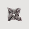 Chouchou Floral-print scrunchie Brown