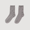 Rhinestone Socks Grey