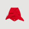 Shani Tie-up wool bandana Red