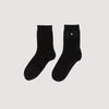 Socks With Bead Detail Black