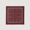 Scarf Silk Bandana Print Scarf Bordeaux