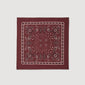 Scarf Silk Bandana Print Scarf Bordeaux