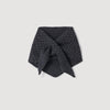 Linea Wool And Cashmere Scarf Charcoal Grey