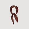 Alize Placed Print Scarf Nude / Bordeaux