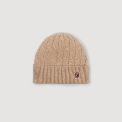Oreaneau Wool And Cashmere Hat Beige