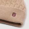 Oreaneau Wool And Cashmere Hat Beige