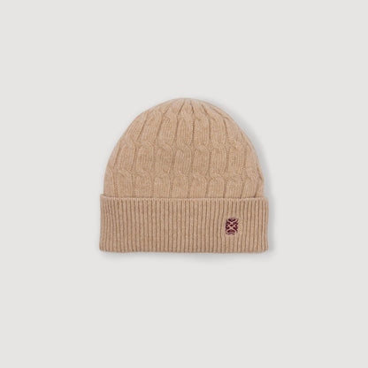Oreaneau Wool And Cashmere Hat Beige