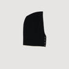 Zelie Ribbed Knit Balaclava Black