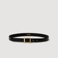 La Palais Royal Leather Belt Black