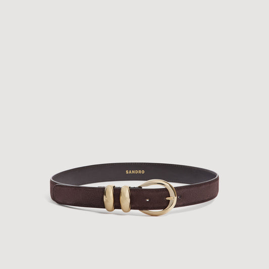 Ornella Belt  Leather Belt Brown