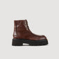 Nelan Fur-Lined Boots Brown