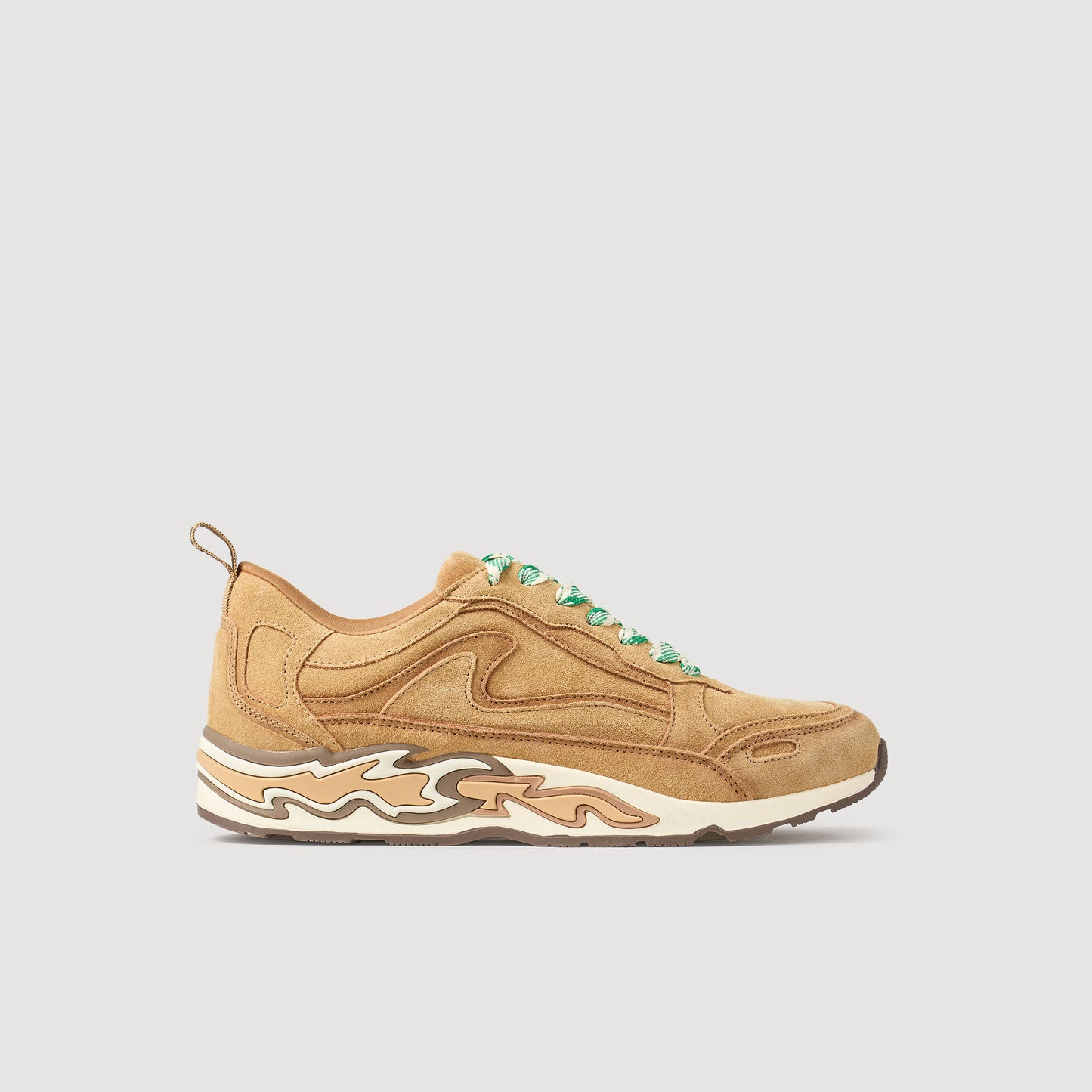 Flame Trainers Beige