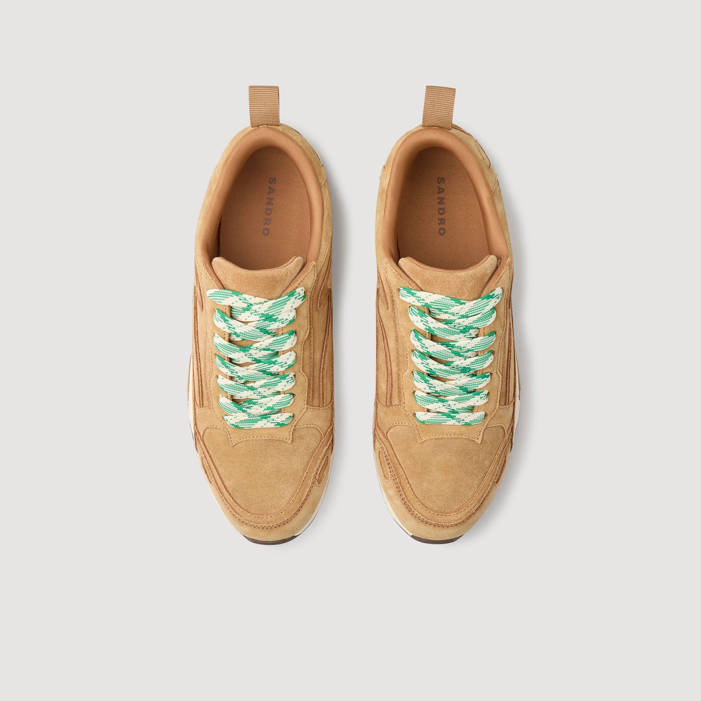 Flame Trainers Beige