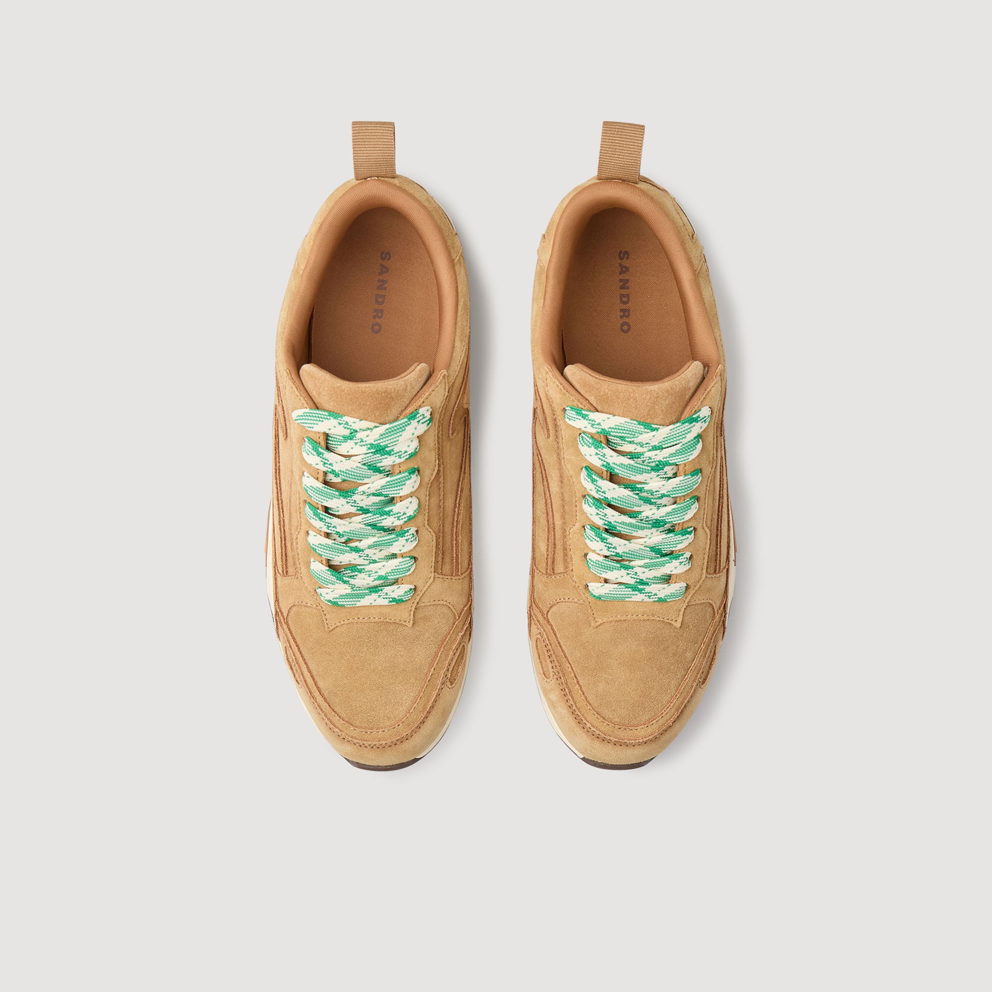 Flame Trainers Beige