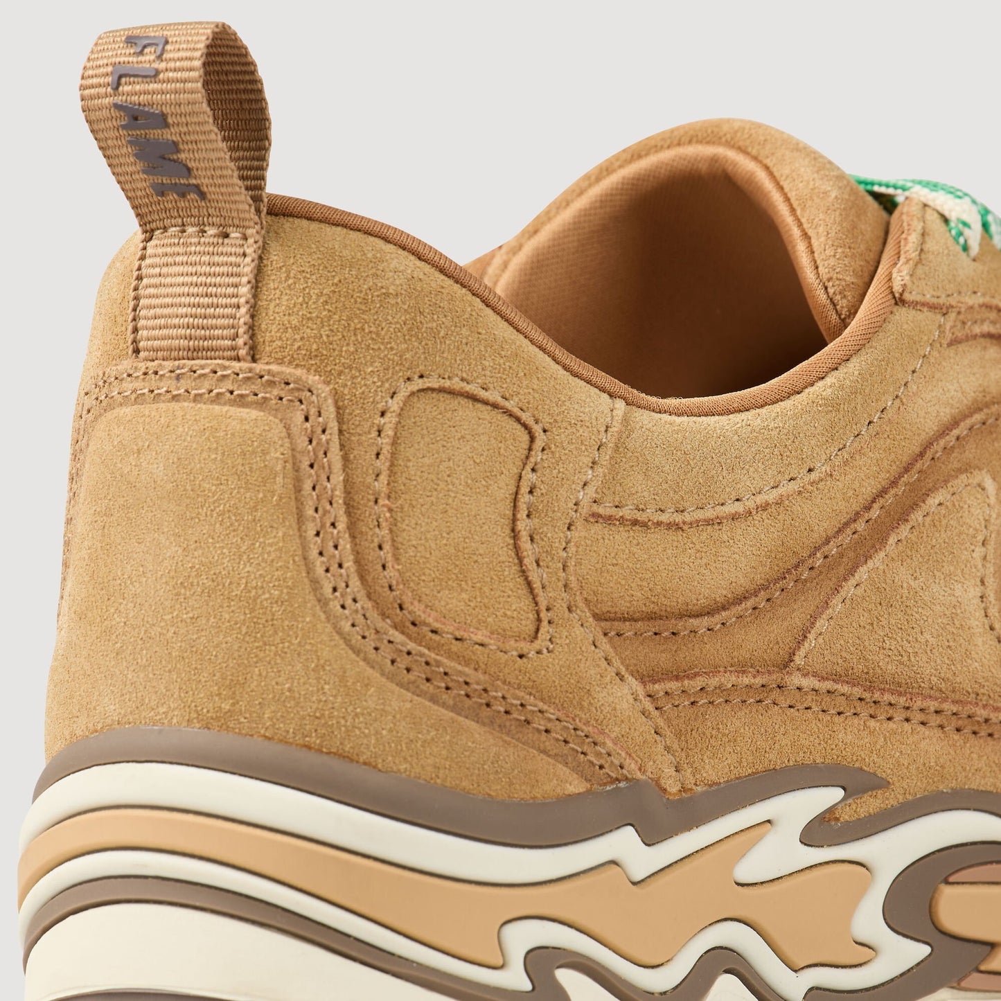 Flame Trainers Beige