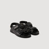 Leather Sandals Black