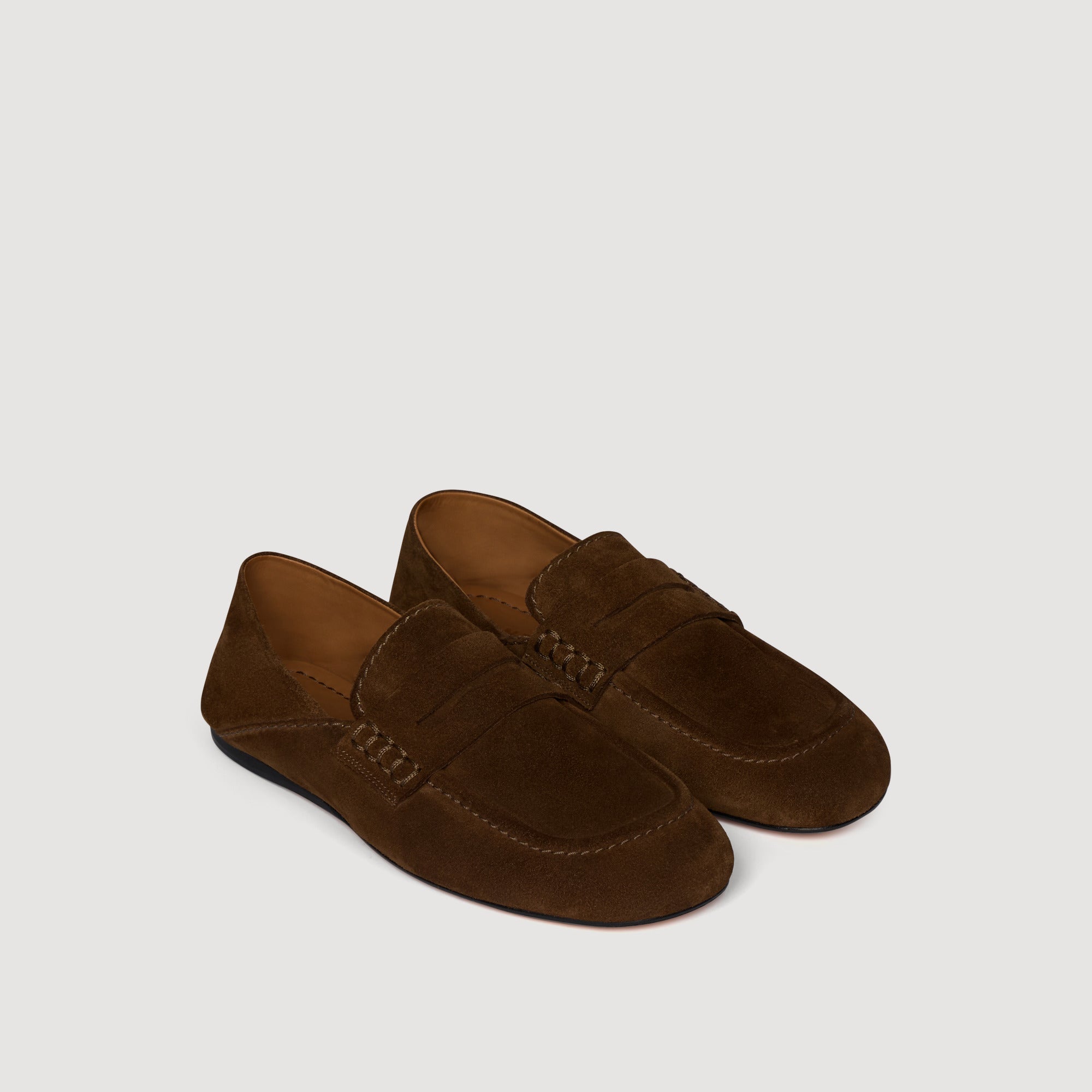 Sailor Suede Loafers BROWN