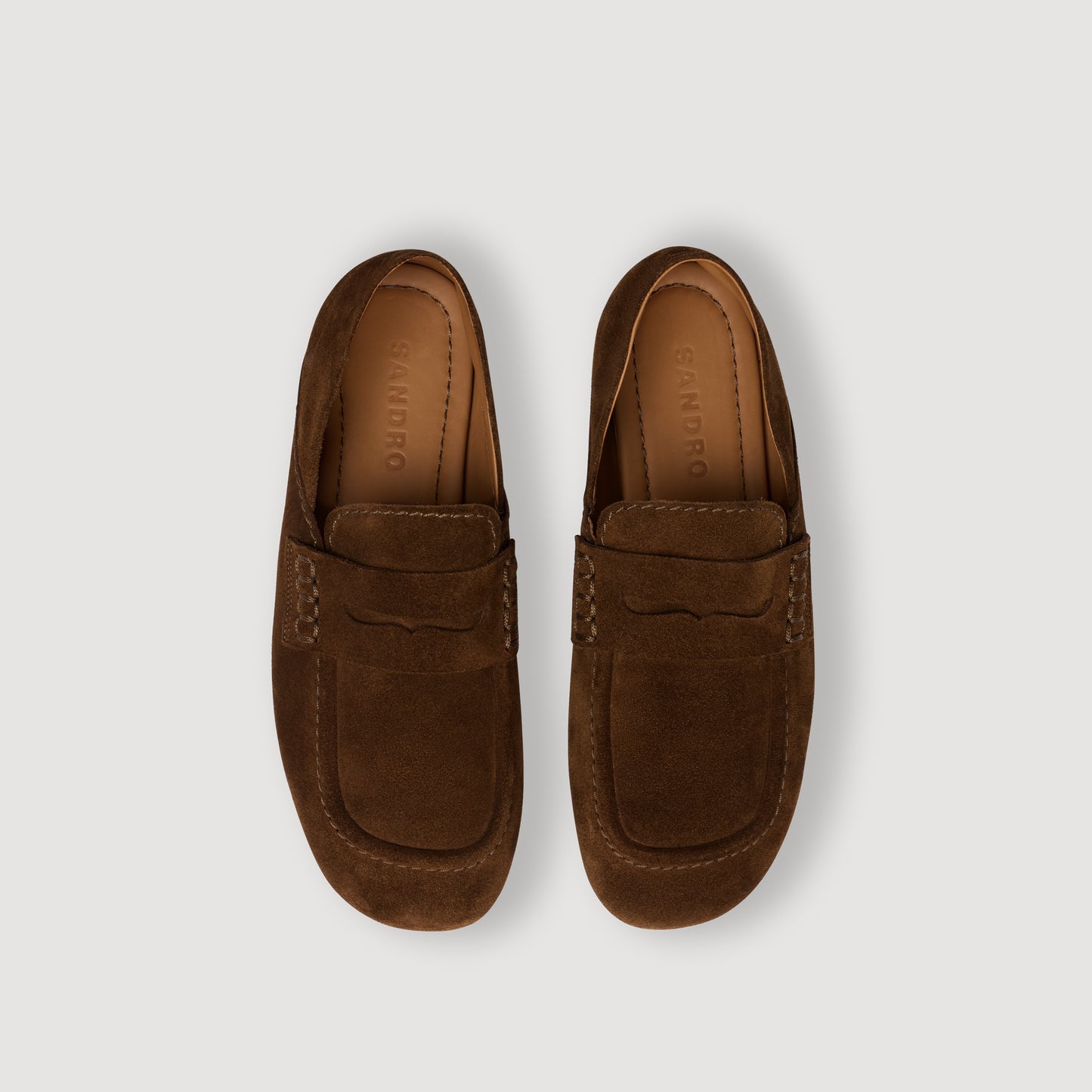 Sailor Suede Loafers BROWN
