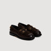 Hill Buckle loafers Brown