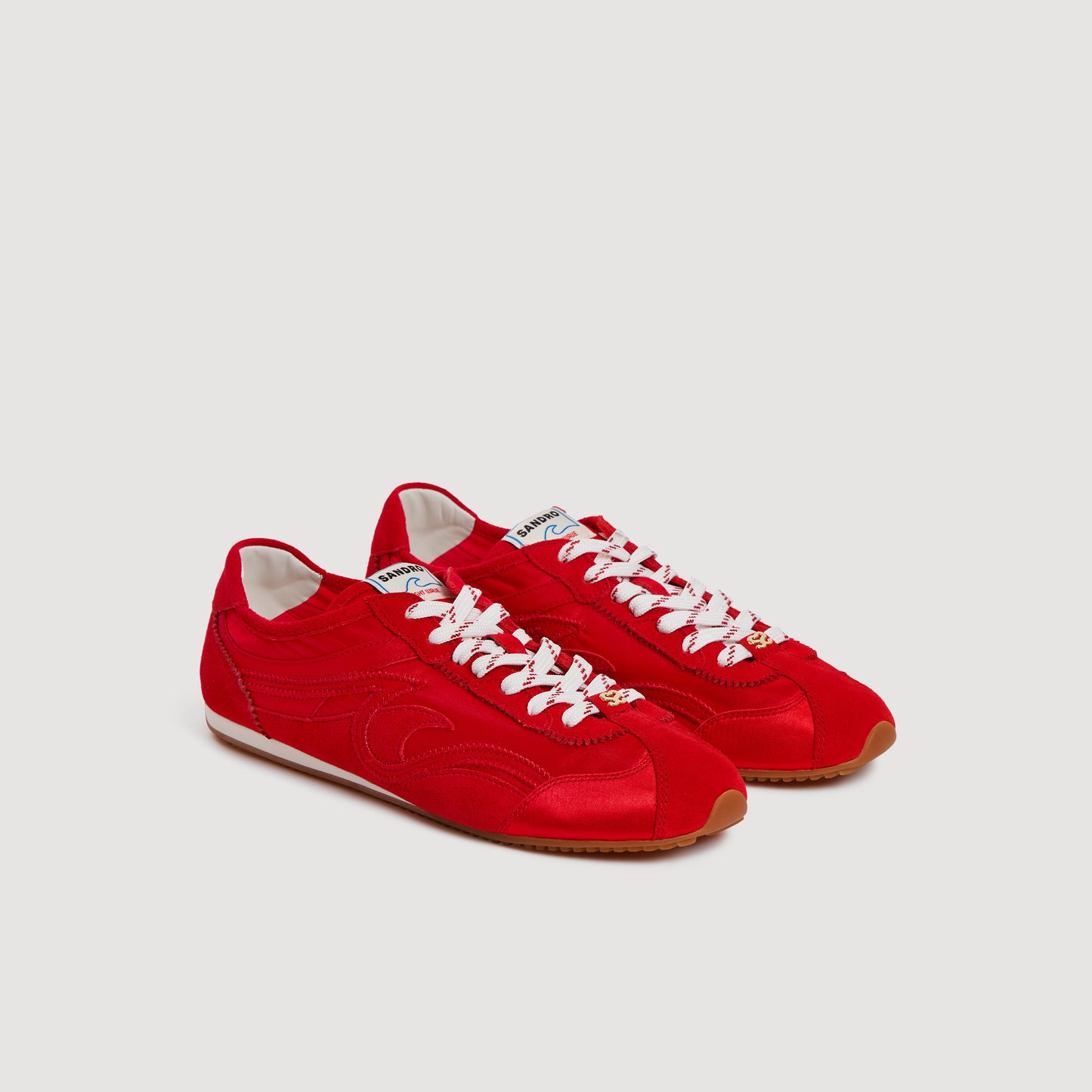 Lightwave Mixed-material Light Wave trainers Red