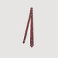 Alfred Silk Paisley Print Tie Bordeaux