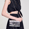 Yza Pocket Clutch Bag Silver