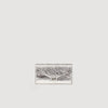 Yza Pocket Clutch Bag Silver