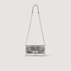 Yza Pocket Clutch Bag Silver