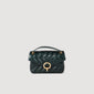 Yza Pm Yza Small Plain Leather Bag Forest Green