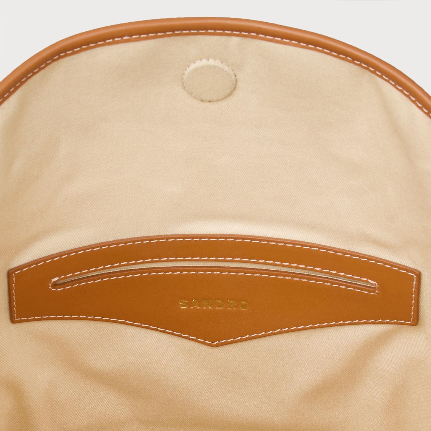 Tangoso Tangoso Canvas Bucket Bag Beige Beige