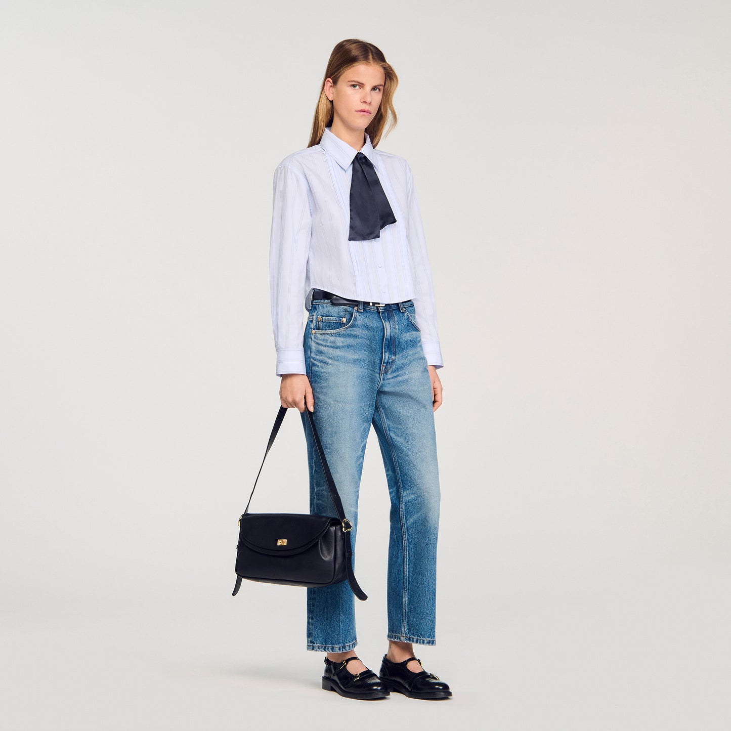 Le Mambo Le Mambo plain leather bag Black
