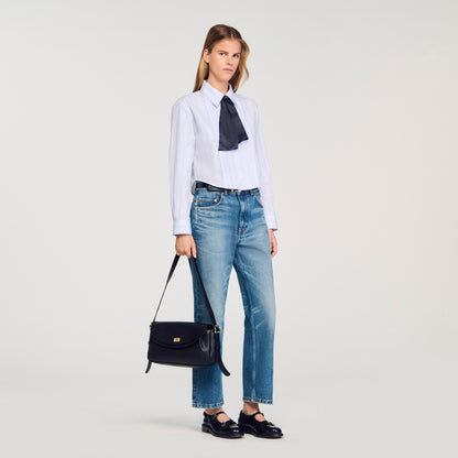 Le Mambo Le Mambo plain leather bag Black