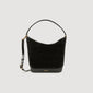 Tangoso Soft Suede Shopping Bag Black