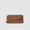 Le Mambo Leather And Suede Bag Beige