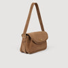 Le Mambo Leather And Suede Bag Beige