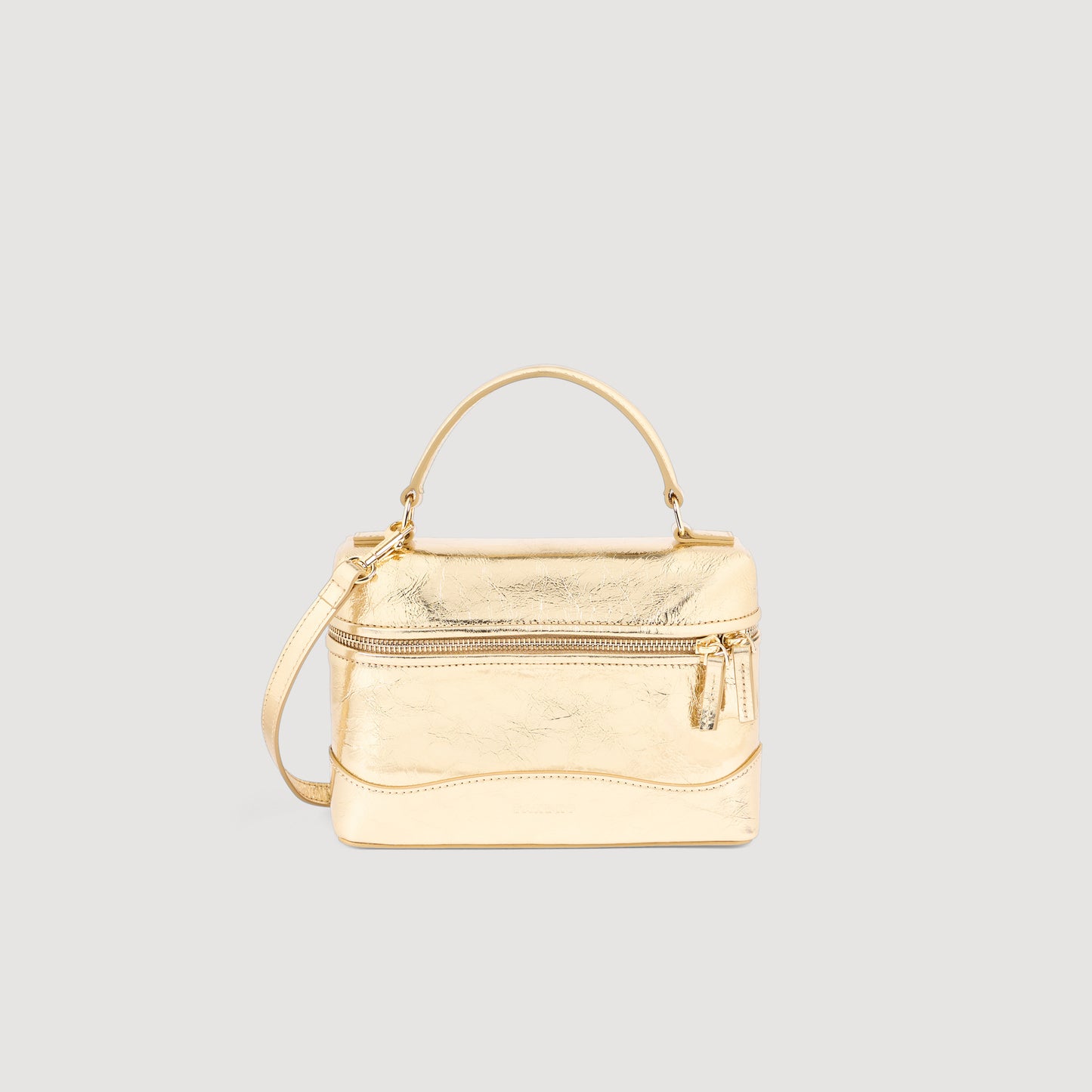 Tangolino Tangolino Metallic Leather Bag GOLD