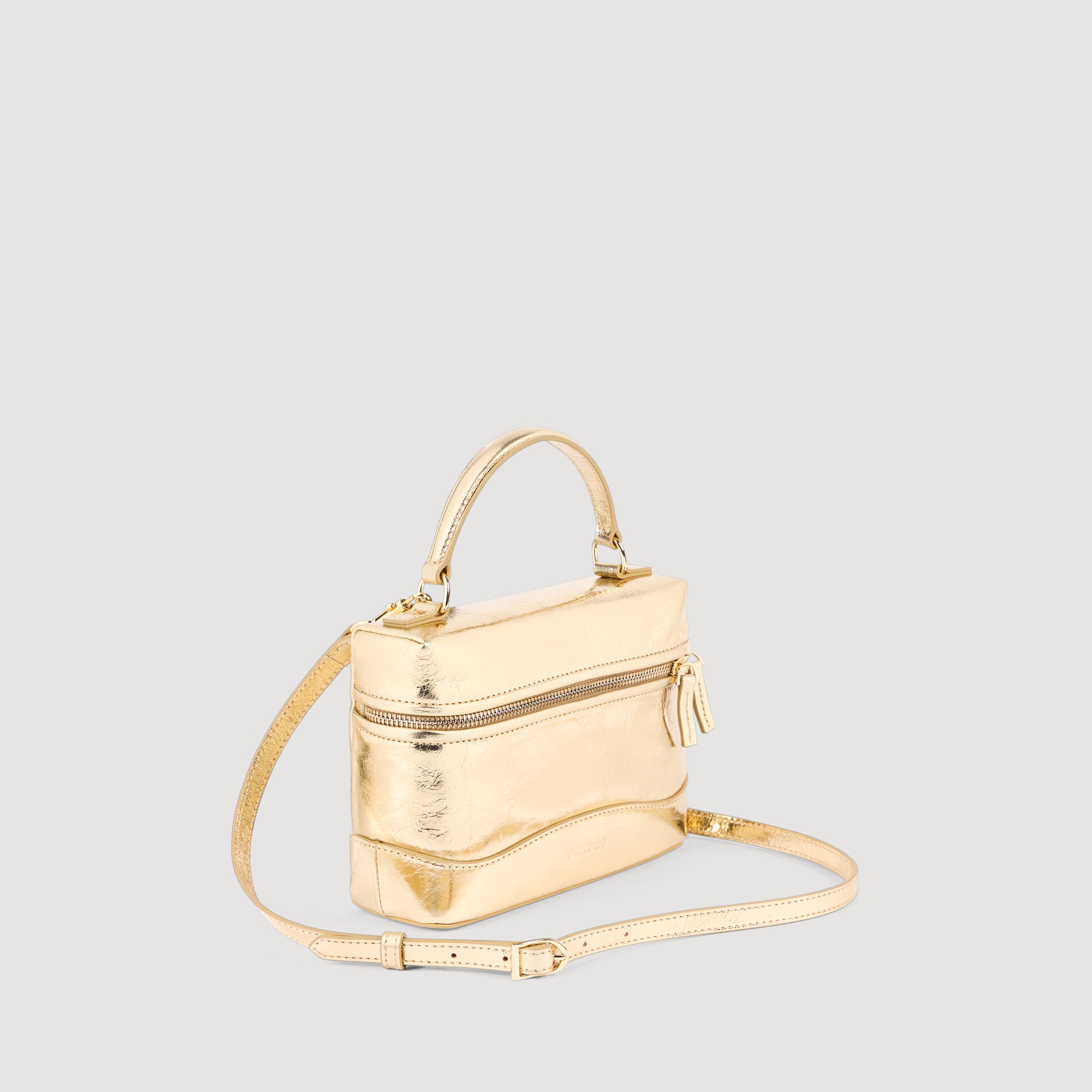 Tangolino Tangolino Metallic Leather Bag GOLD