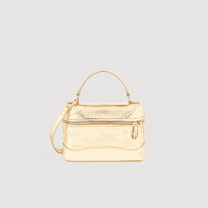 Tangolino Tangolino Metallic Leather Bag GOLD
