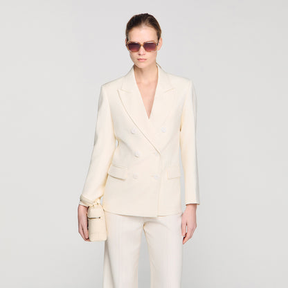 Tangolino Grained Leather Tangolino Bag ECRU