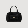 Le Mymi Bag Ezmeh Bag In Suede BLACK