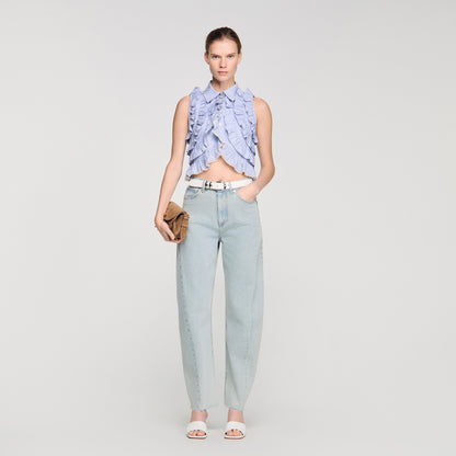 Le Mini Mambo Mini Mambo Suede Bag Taupe