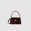 Le Mini Grand Bazaar  Structured Leather Bag Brown