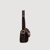 Le Mambo Janys Studded Suede Bag Black Brown