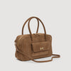 Le Mymi Bag Ezmeh Bag In Suede TAUPE