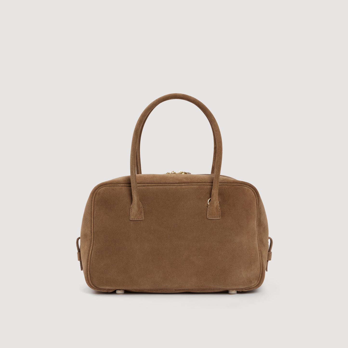 Le Mymi Bag Ezmeh Bag In Suede TAUPE