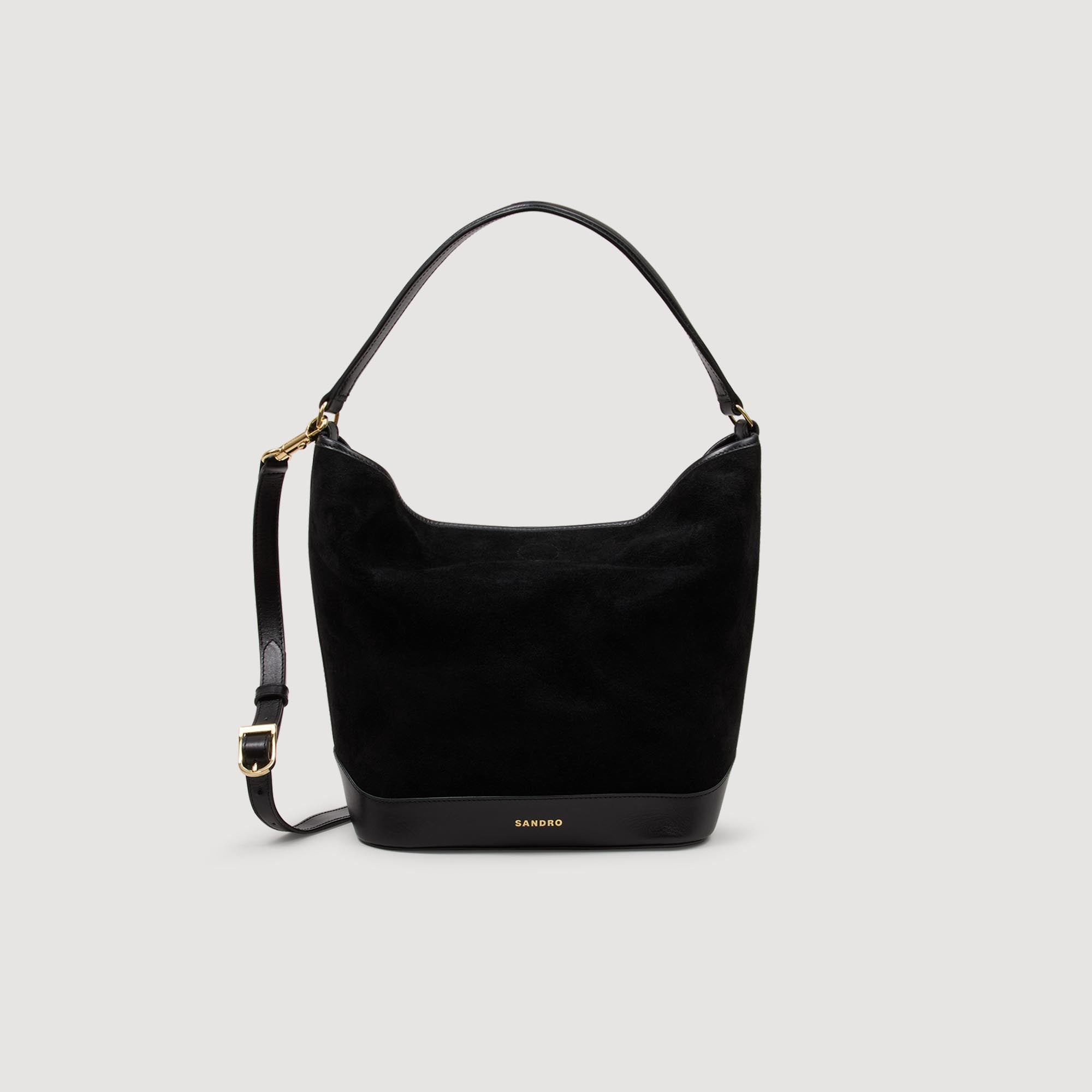 Tangoso Leather Bucket Bag Tangoso Black