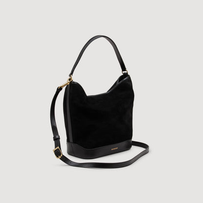 Tangoso Leather Bucket Bag Tangoso Black