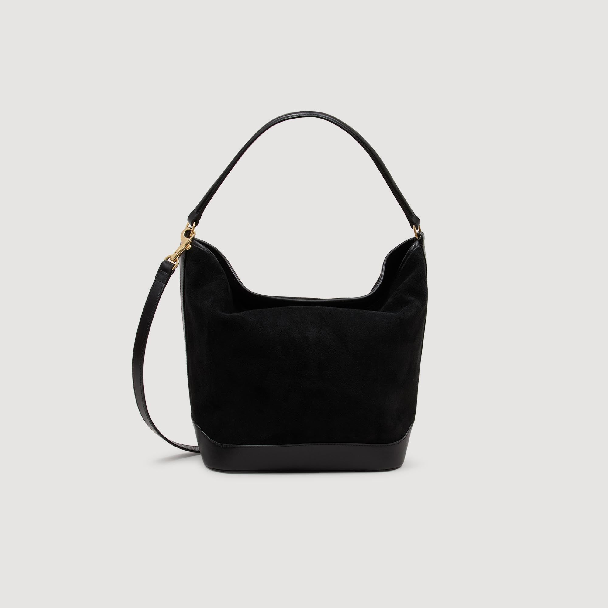 Tangoso Leather Bucket Bag Tangoso Black