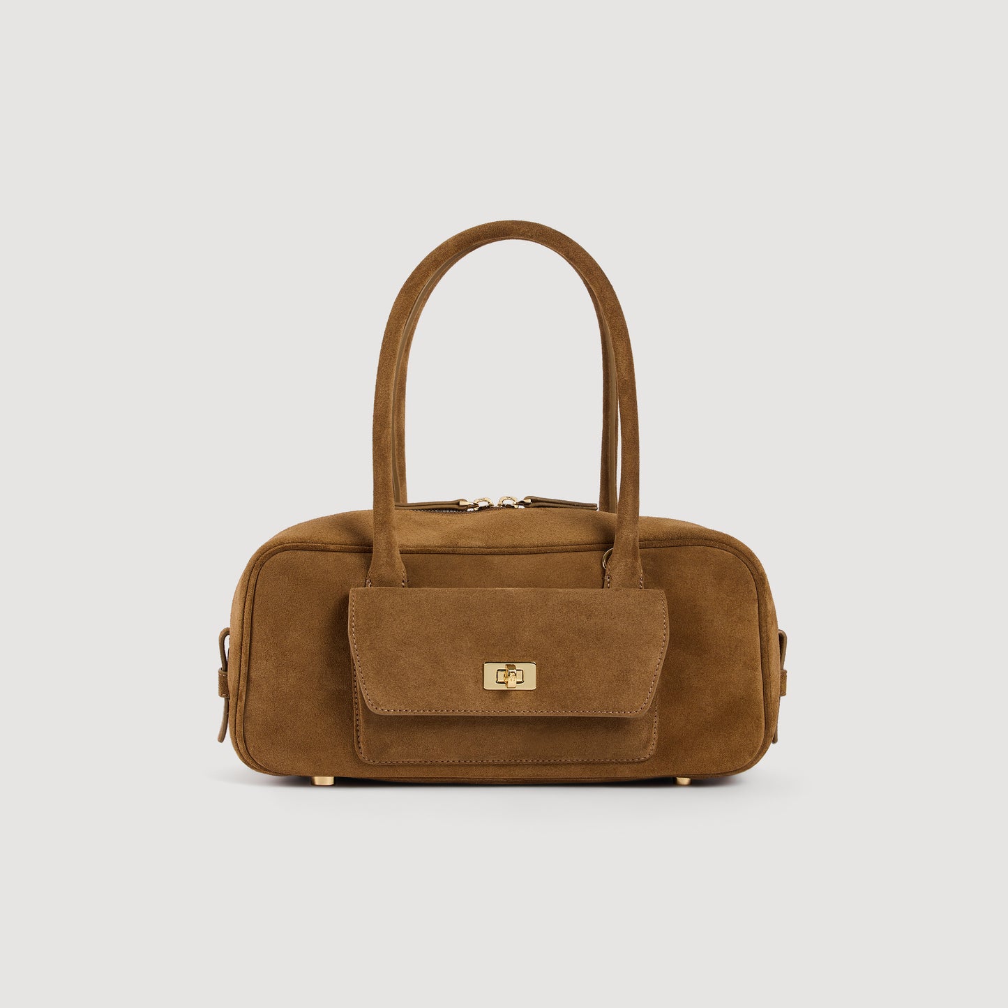 Ezmehralda EZMEHRALDA suede bag Beige